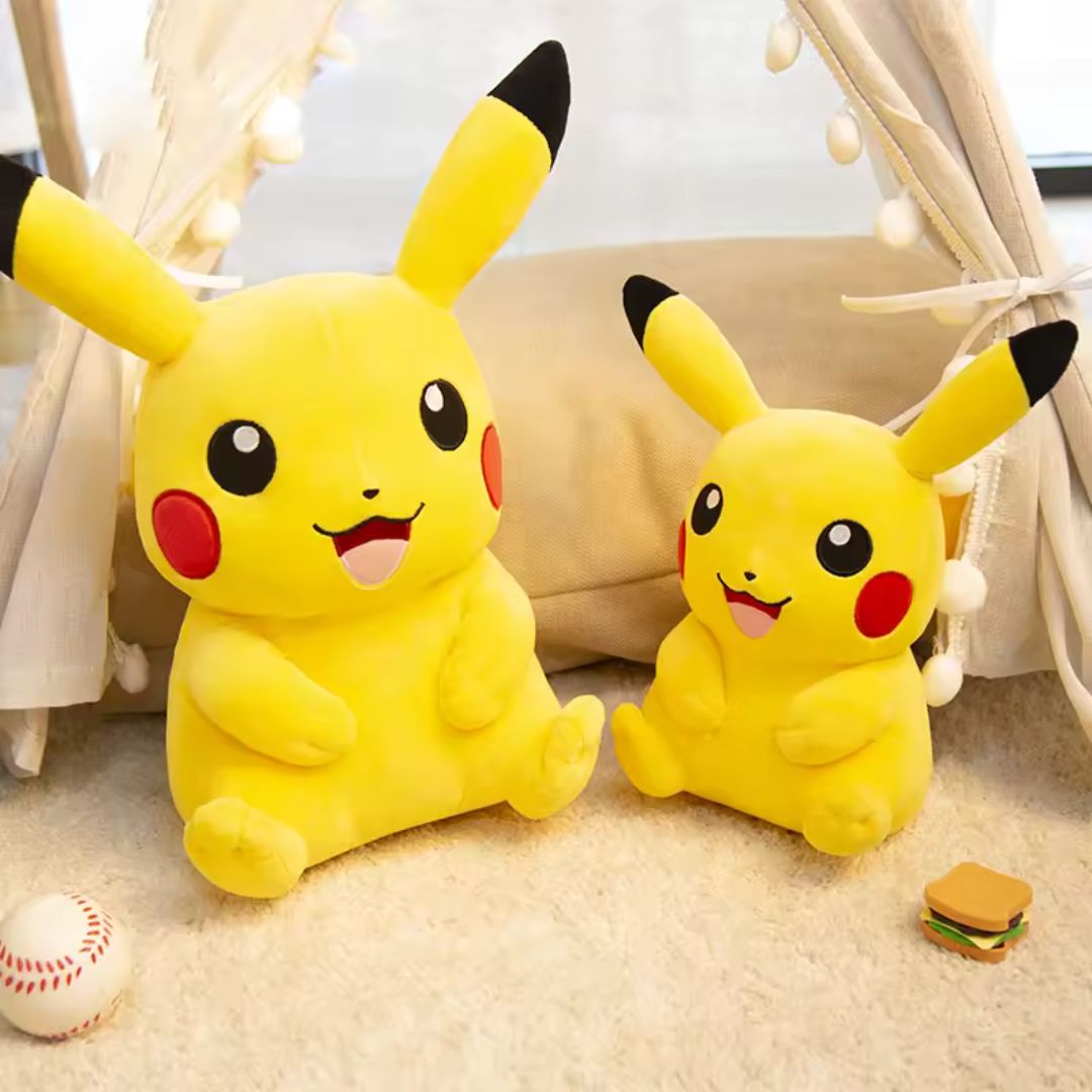 Pikachu Soft Toy – Soft Sleeping Pillow & Bed Toy (Pack of 1)