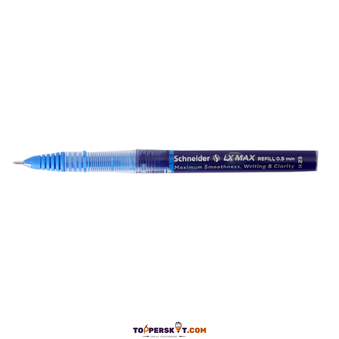 Luxor Schneider Germany LX Max Refillable Blue Liquid Ink Roller Pen Refill (Pack Of 1)