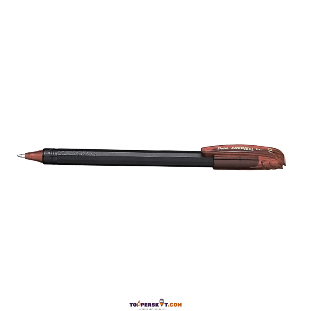 Pentel Ener Gel BK417 0.7 mm Gel Pen – Brown (Pack of 1)