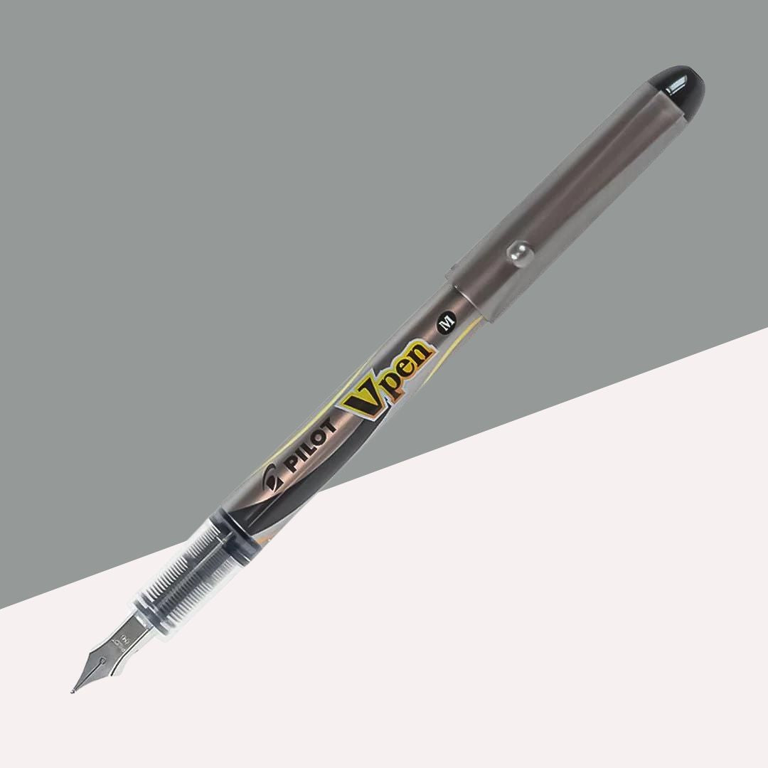 Pilot V Fountain Pen - Black ( Pack of 1 )