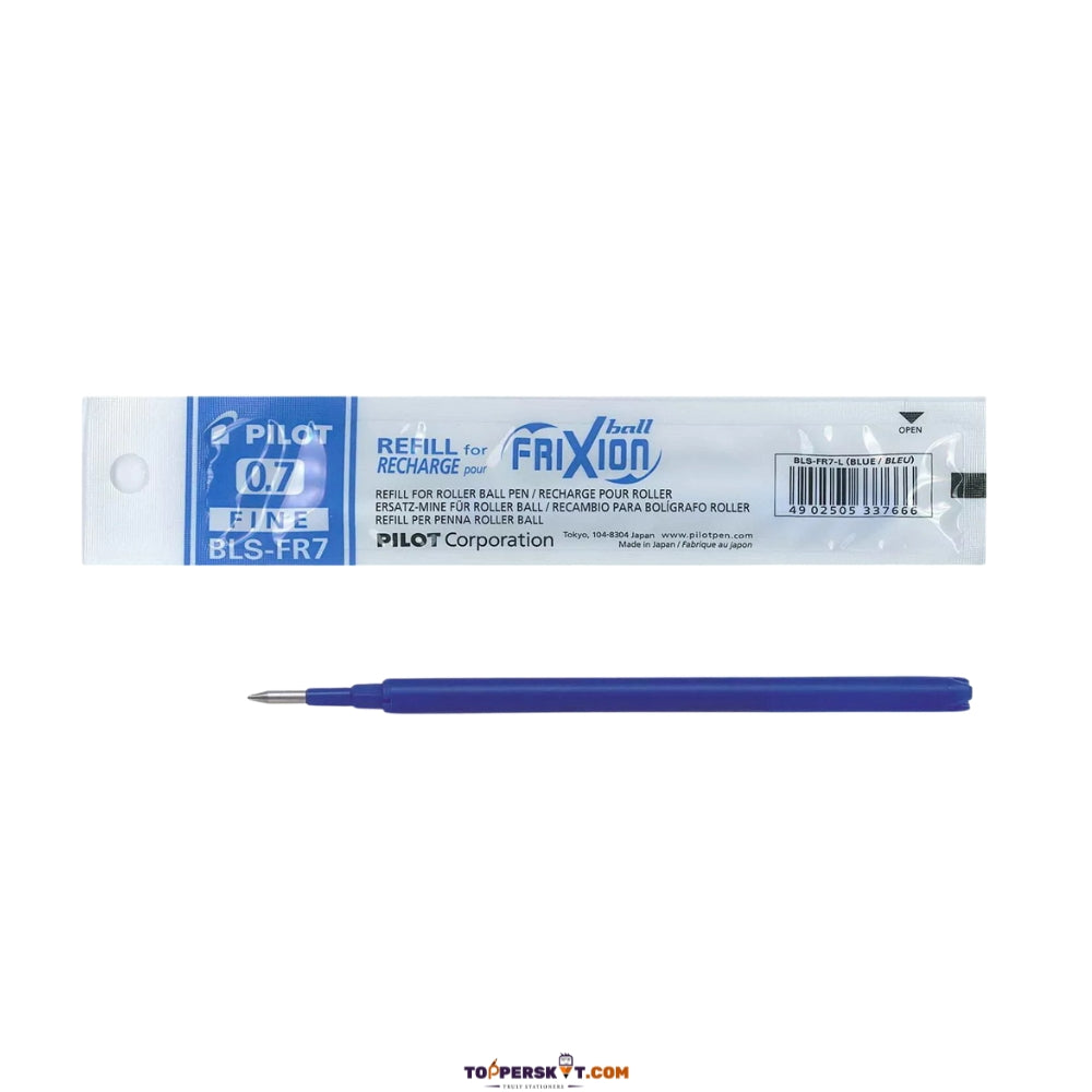 Pilot 0.7mm Fine Frixion Ball Pen Refill – Blue (Pack of 1)