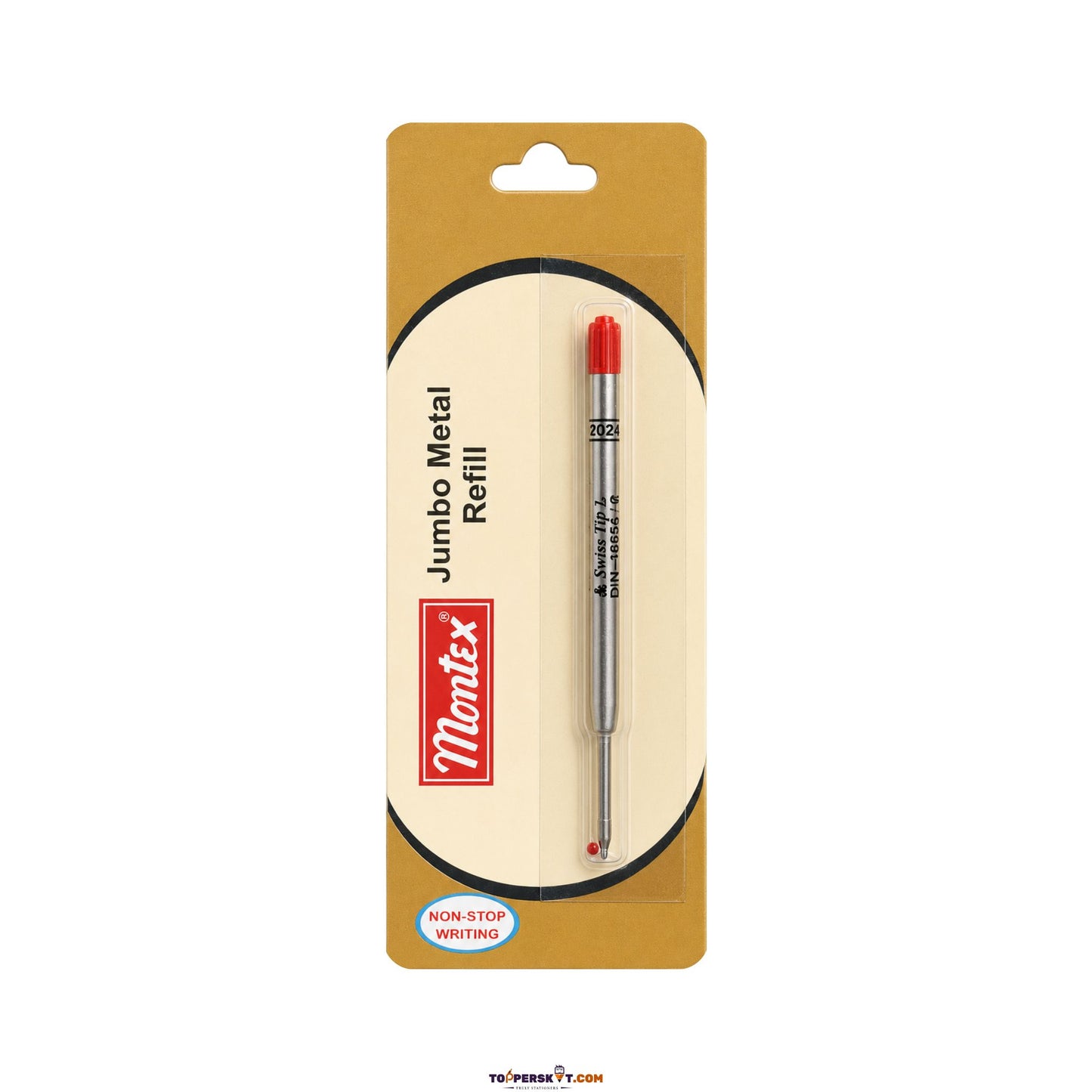 ( 5 pcs.) Montex Jumbo Metal Ball Refill – Red