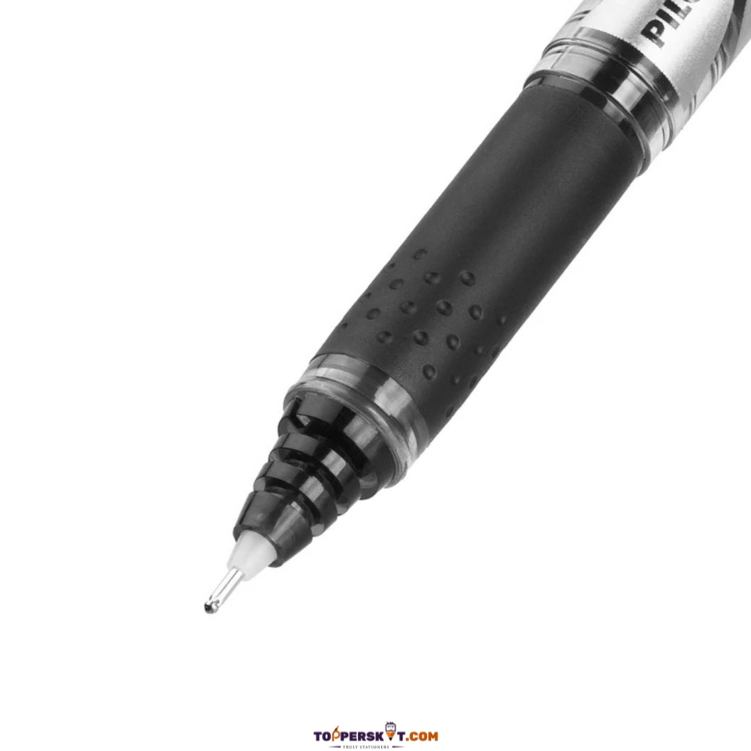 Pilot Hi-Tecpoint V7 Grip Pen Black – Precise Writing with Comfortable Grip (Pack of 1)