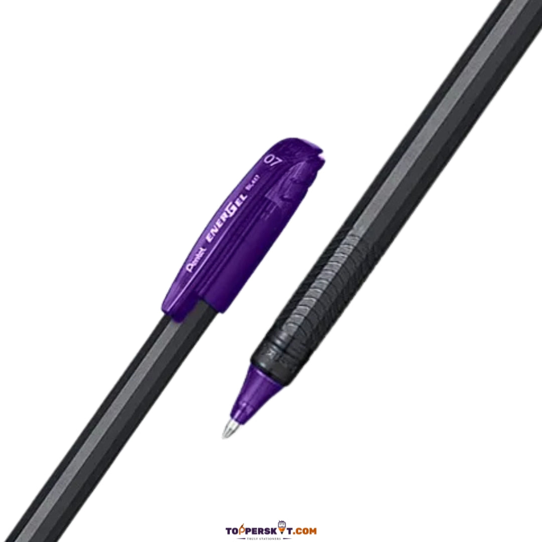 Pentel Ener Gel BK417 0.7 mm Gel Pen – Violet (Pack of 1)