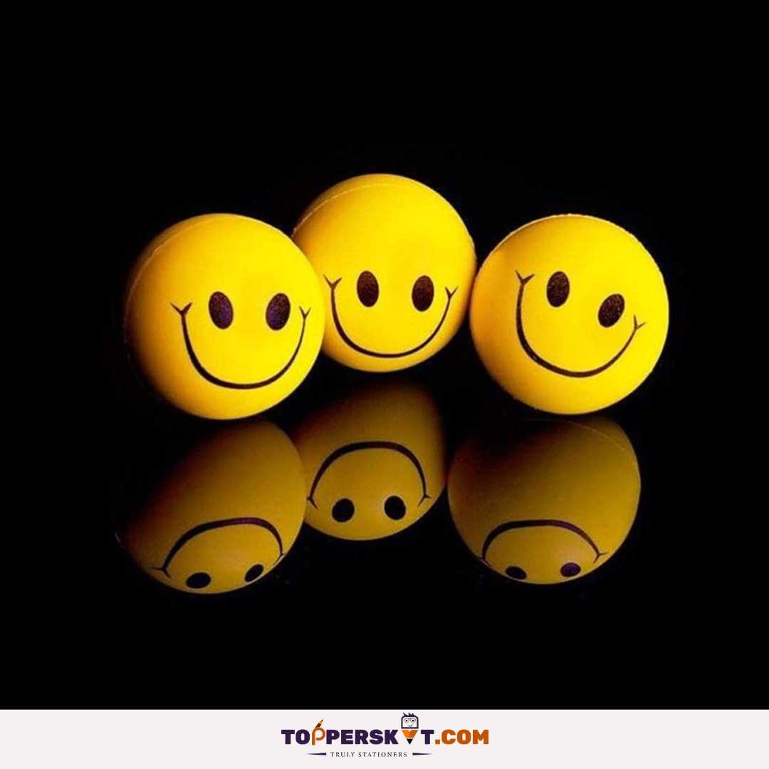 Yellow Soft Smiley Ball (Pack of 1)
