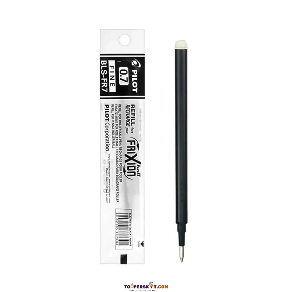 Pilot 0.7mm Fine Frixion Ball Pen Refill – Black (Pack of 1)