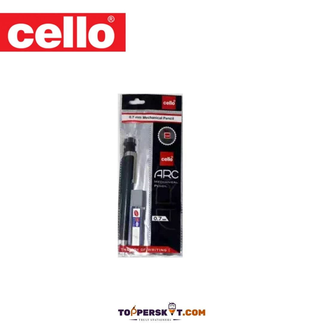 Cello Arc Mechanical Pencils - 0.7 Mm: Elegance and Precision in Writing ( Pack Of 1 ) - Topperskit LLP