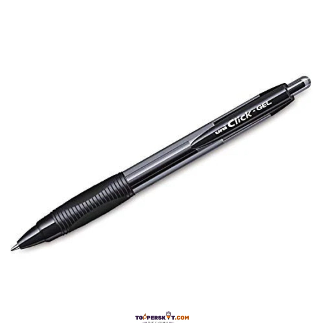 Uni-Ball Click Gel Pen Black – Fine Point 0.7mm (Pack of 1)
