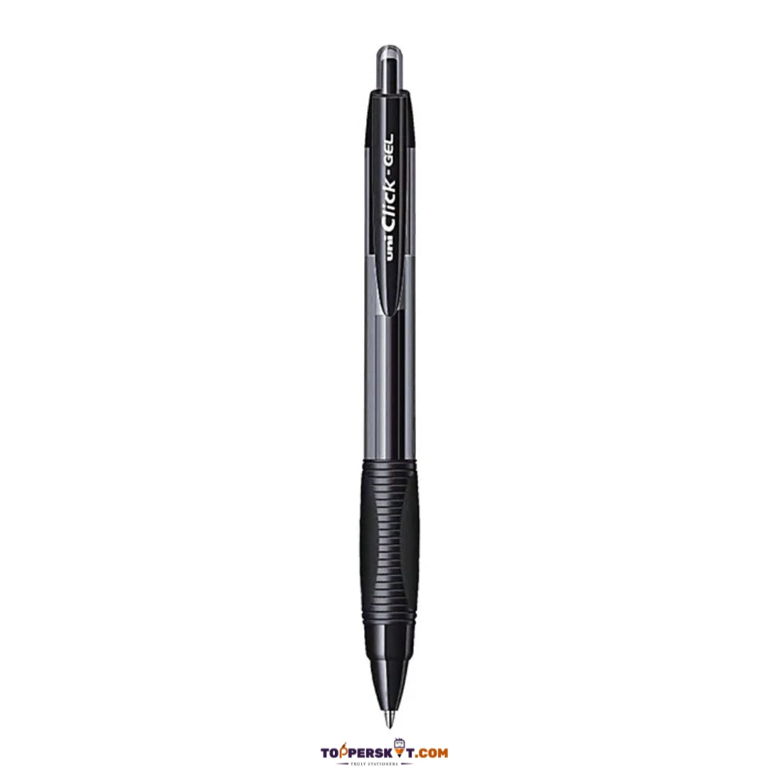 Uni-Ball Click Gel Pen Black – Fine Point 0.7mm (Pack of 1)