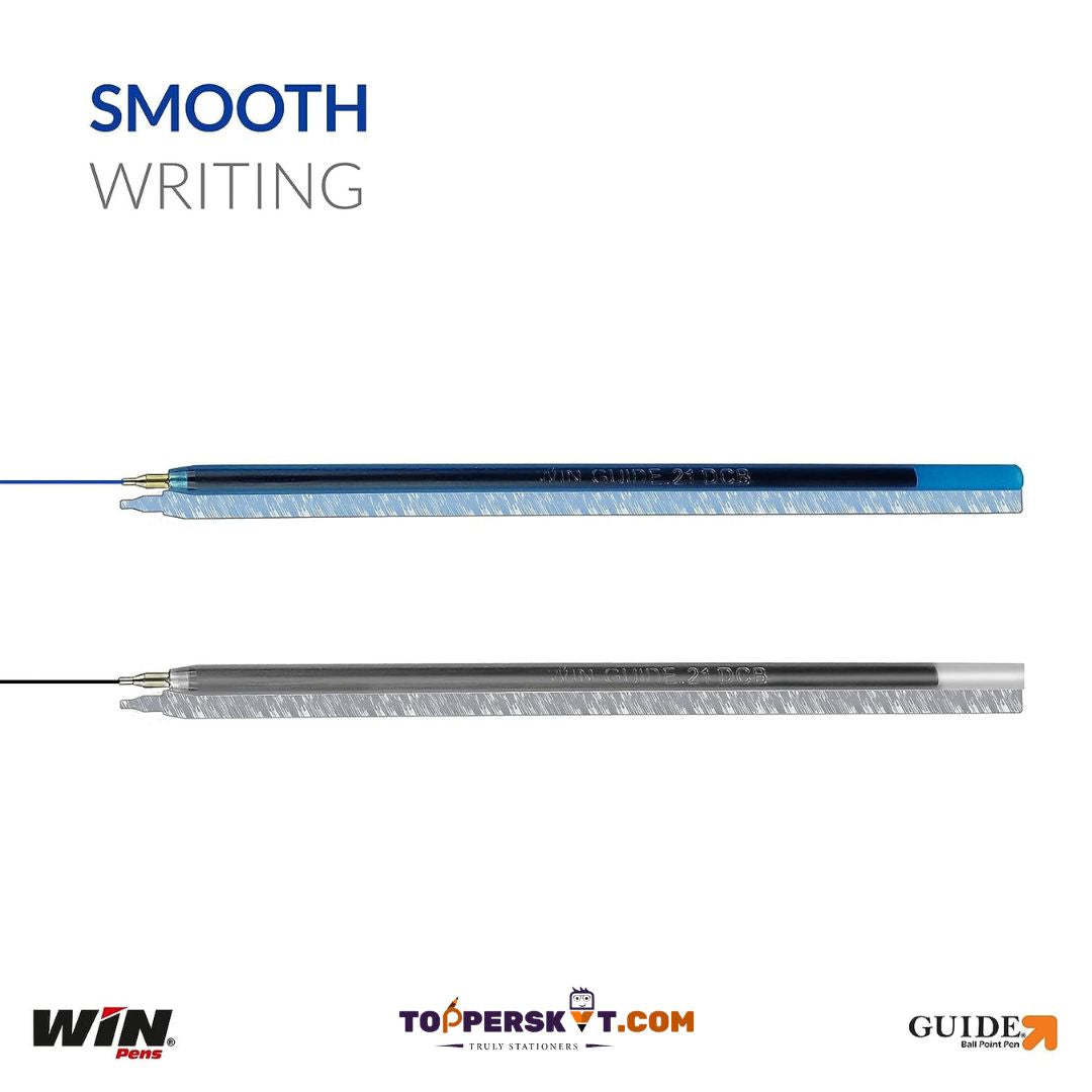 (10 pcs.) Win Guide Ball Pen Refills 0.6mm - Black