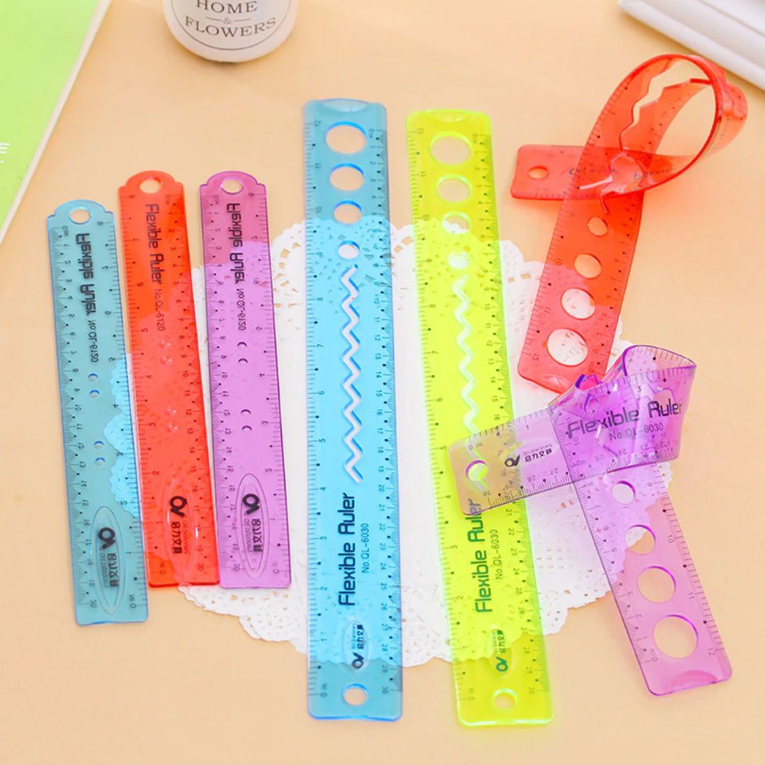 Bendable Flexible Ruler - 15cm ( Pack of 1 ) - Topperskit LLP