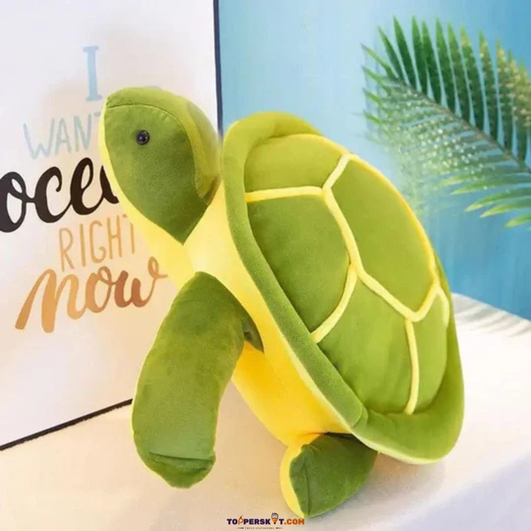 Tortoise Fur Toy – Soft Sleeping Pillow & Bed Toy (Pack of 1)