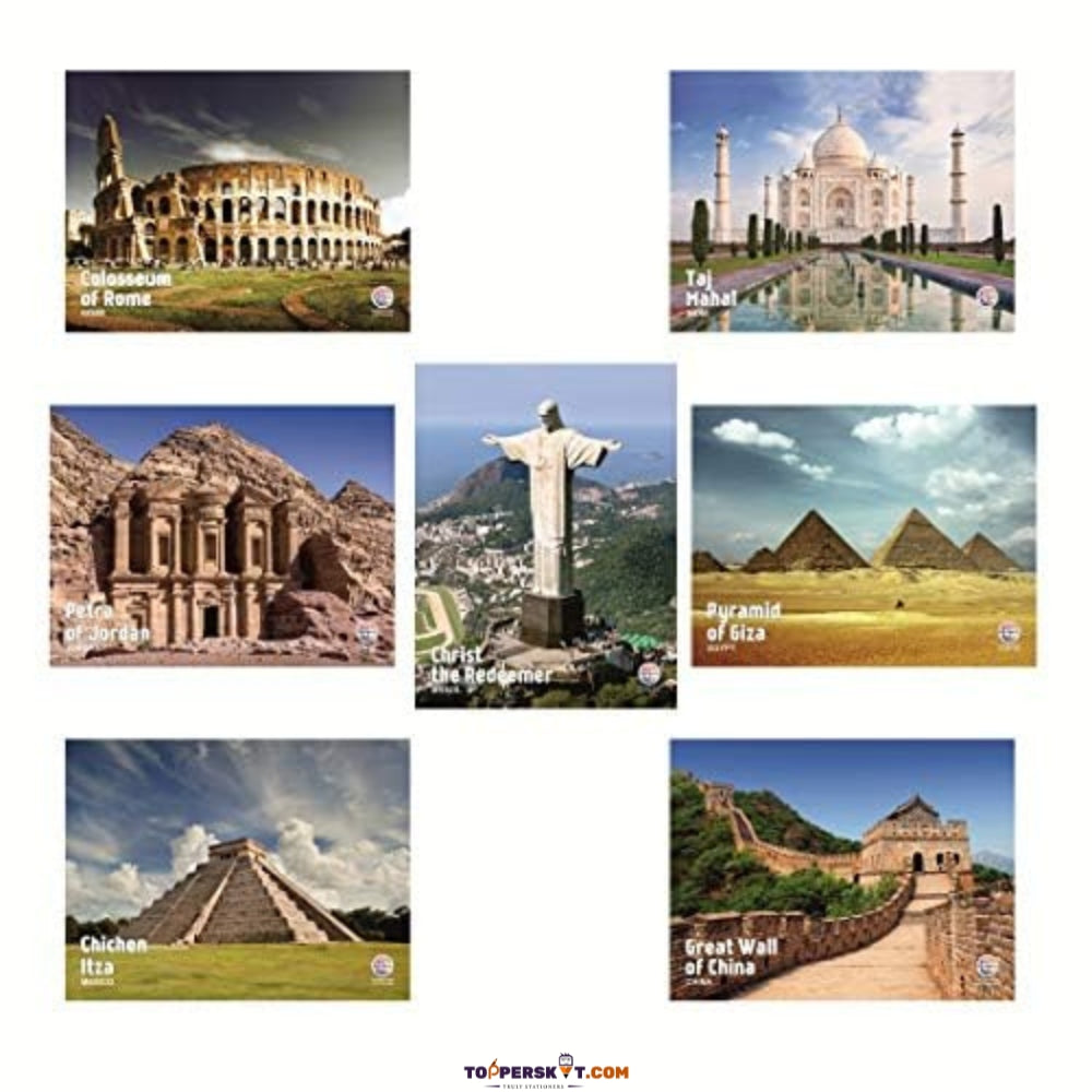 Seven Wonders The Treasures of the World Jigsaw Puzzle (Pack of 1)