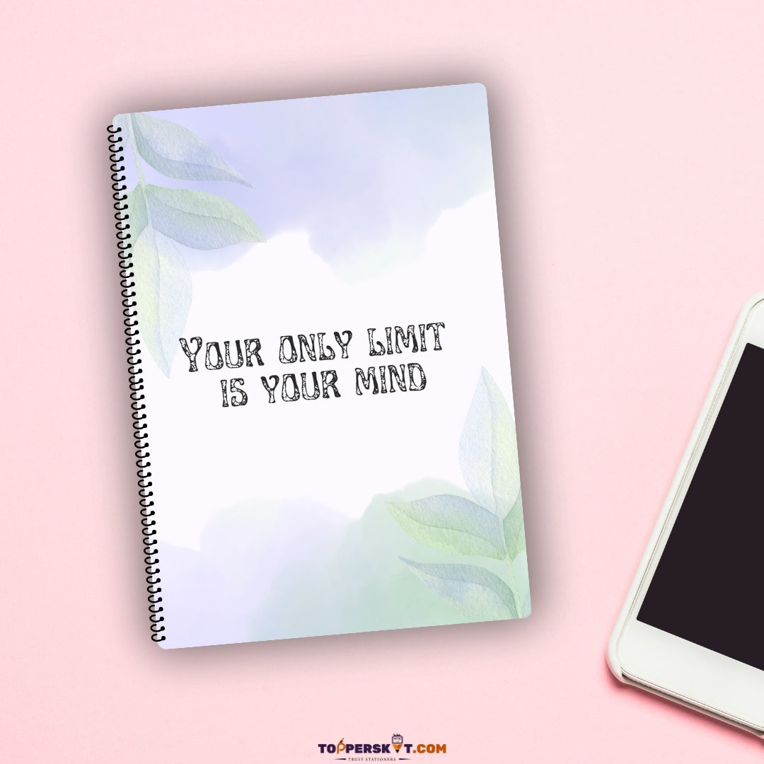 A4 Size Unruled Spiral Notebook– Premium Quality (Pack of 1)