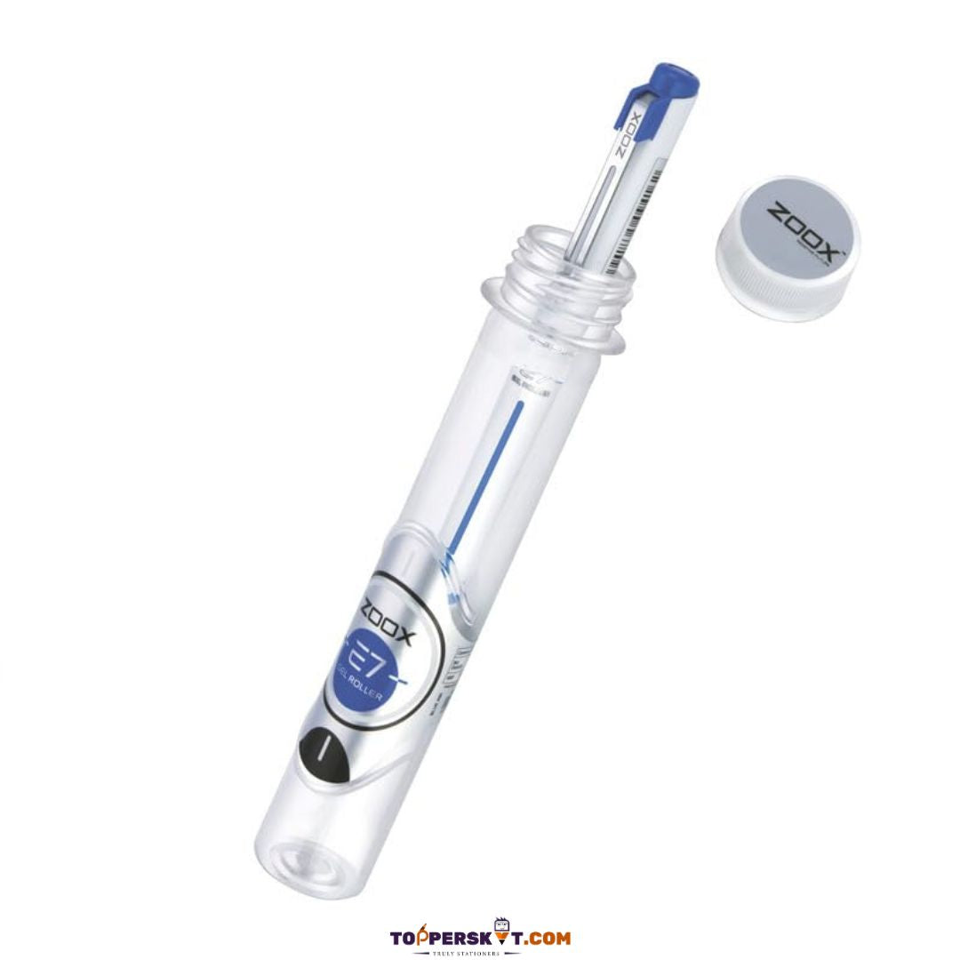 Zoox E7 Roller Gel Pen - Blue (Pack of 1)