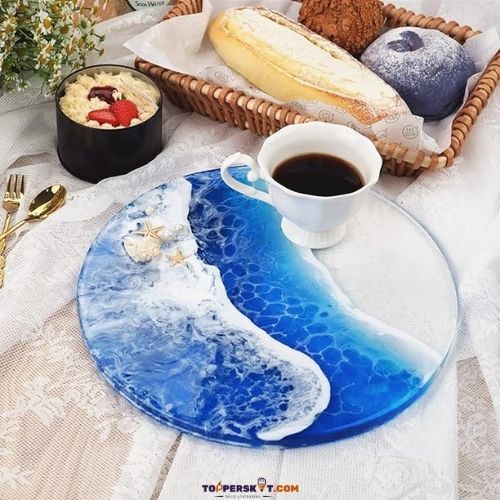 Silicone Molds Round Shape for Epoxy Resin Art – DIY Coaster Making (Pack of 1)