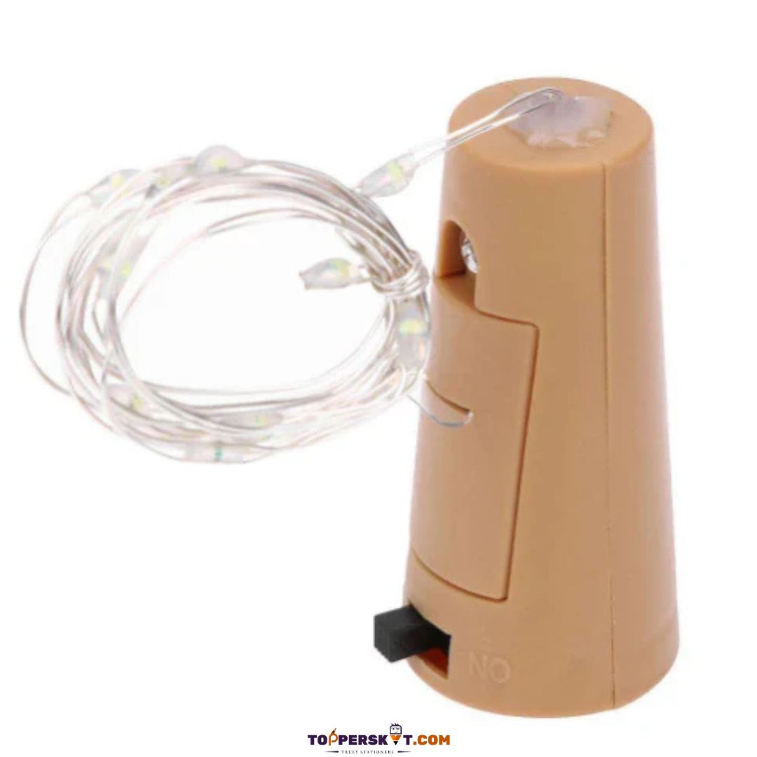 Golden Fairy Decoration Lights Battery Powered-180 CM Wire (Pack of 1 )