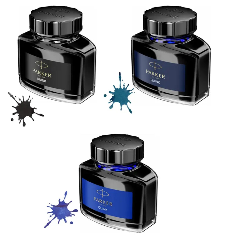 Parker EST. 1888 Quink 30ml Blue Ink Bottle (Pack of 1)