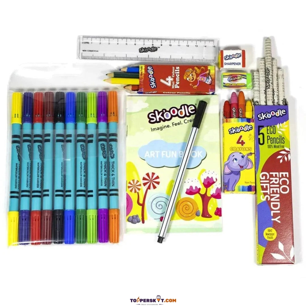 Skoodle Sketch Fun Art Essentials Kit (Pack of 1)