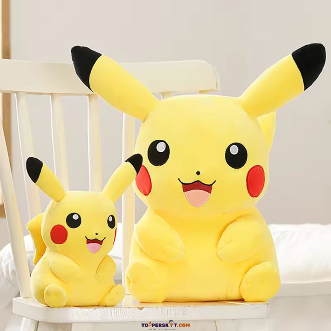 Pikachu Soft Toy – Soft Sleeping Pillow & Bed Toy (Pack of 1)