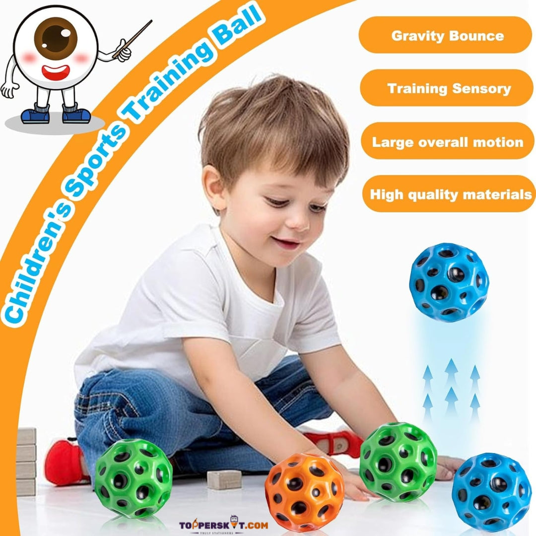 Colorful Jumping Ball for Kids – Fun and Bouncy (Pack of 1)