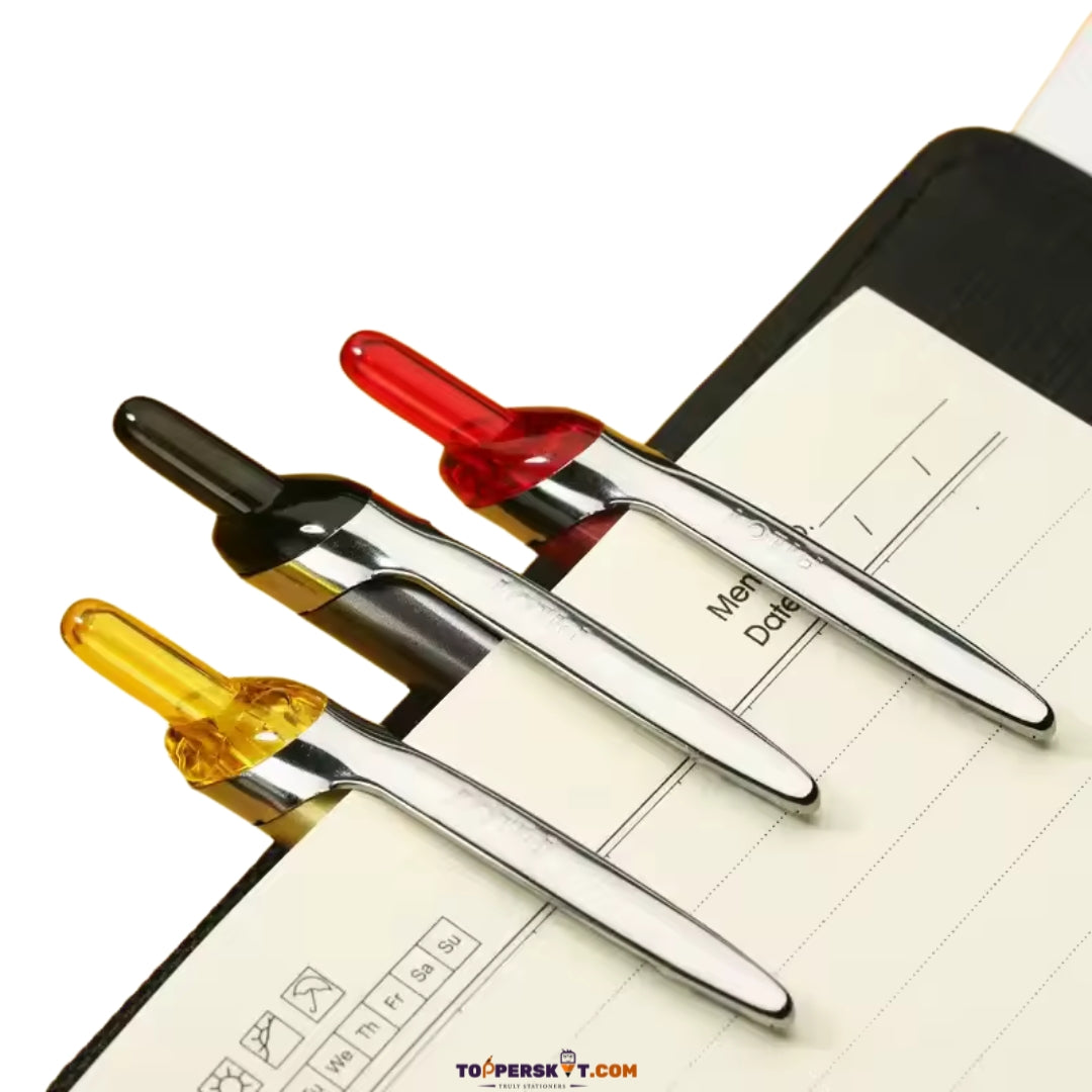 Pilot Hi-Tecpoint V5RT Retractable & Refillable Roller Ball Pen – 0.5mm Fine Red (Pack of 1)
