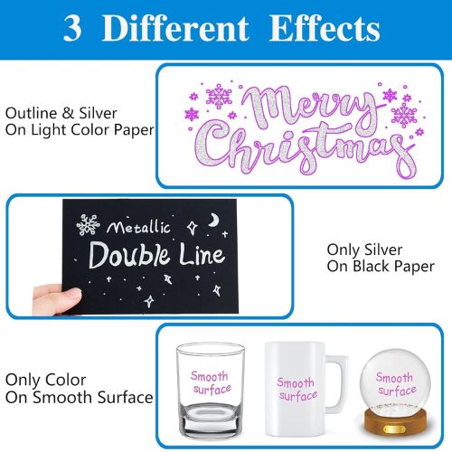 Outline Pen Pigment Gel Ink – Waterproof, UV Resistant, Exceptional Coverage (Set Of 12)