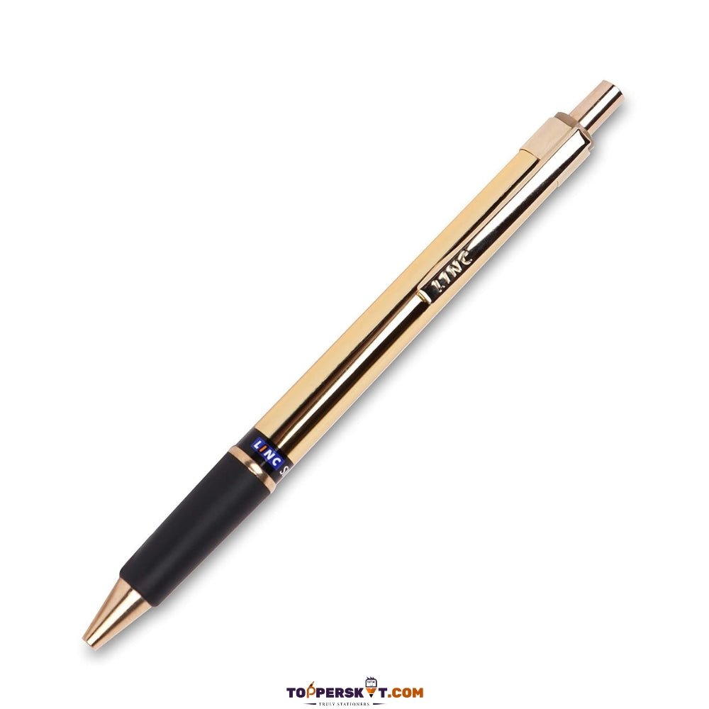 Linc Signetta Gold Ball Pen-Blue (Pack of 1)