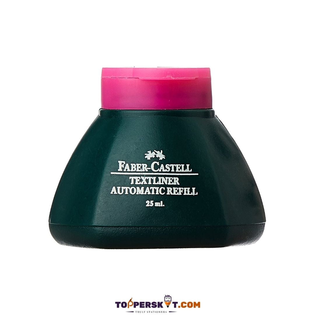 Faber-Castell Textliner Automatic Refill - Pink : Hassle-Free, Economical, and Vibrant ( Pack Of 1 ) - Topperskit LLP