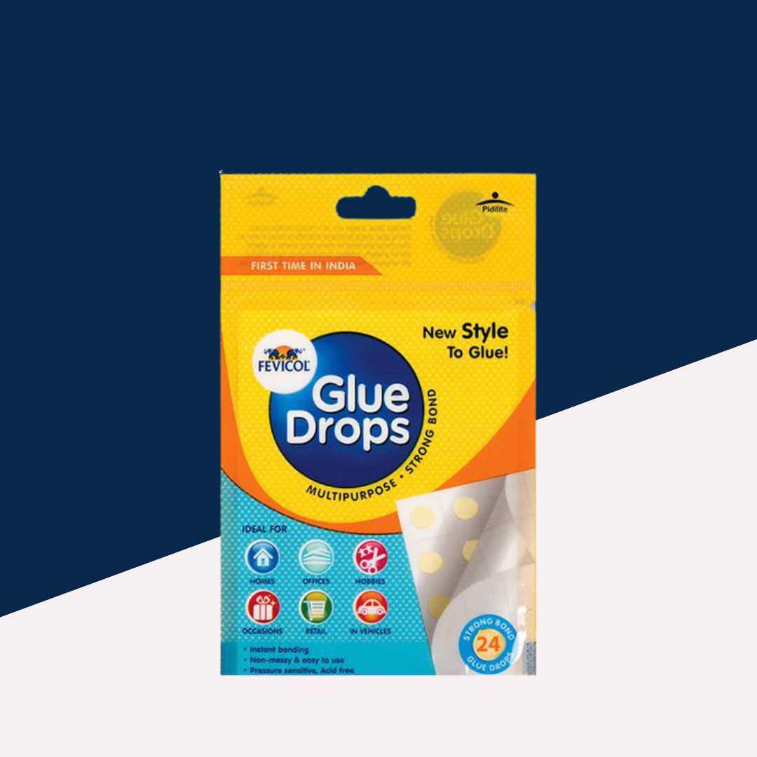 Pidilite Fevicol Multi Use Glue Drops: Instant, Strong, and Affordable Adhesive for Creative Projects ( Pack of 1 ) - Topperskit LLP