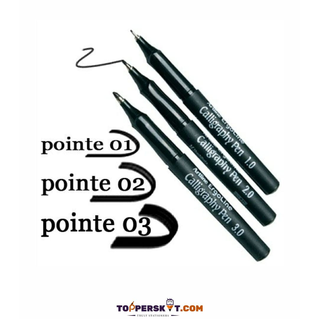 Artline Calligraphy Pen Set : Elevate Your Writing with Elegance (Pack of 3) - Topperskit LLP