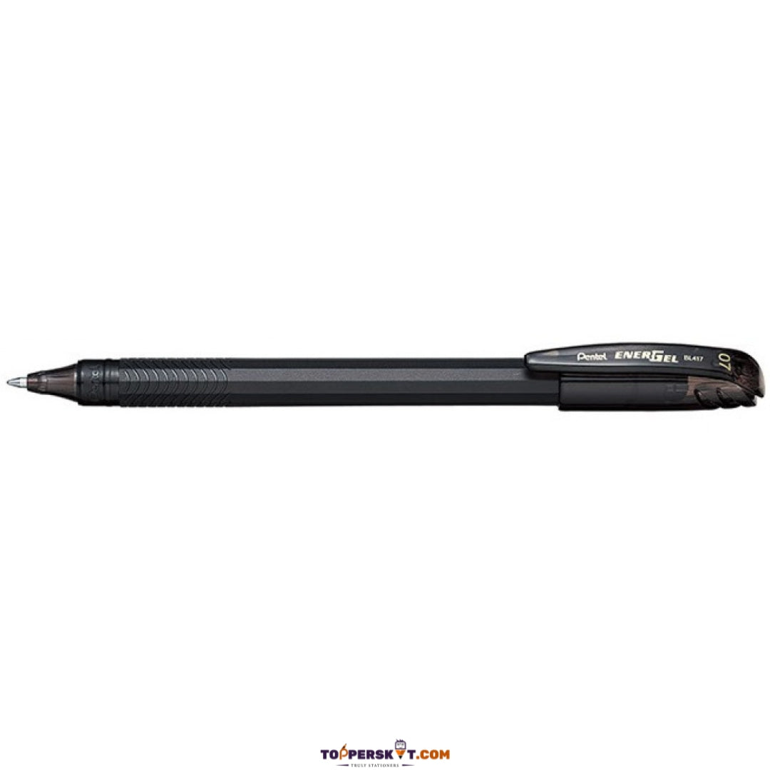 Pentel Ener Gel BK417 0.7 mm Gel Pen – Black (Pack of 1)
