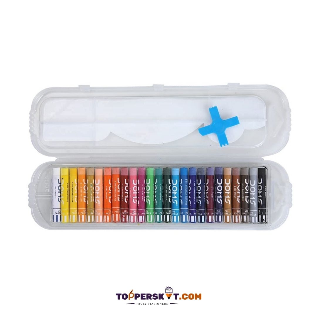 Doms Oil Pastels - Multicolour : A Palette of Possibilities for Artistic Mastery and Creative Expression! ( Pack of 25 ) - Topperskit LLP