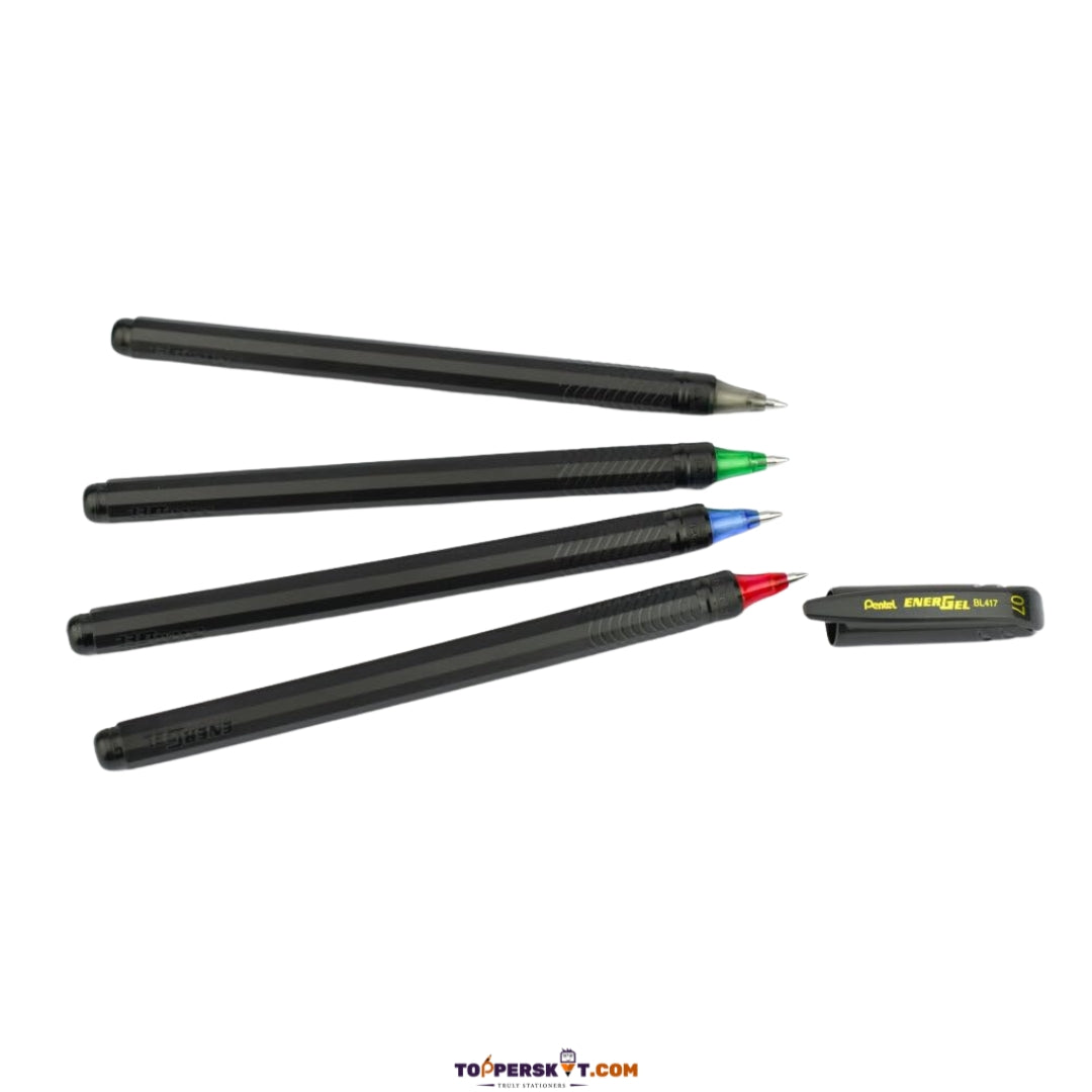 Pentel Ener Gel BK417 0.7 mm Gel Pen – Green (Pack of 1)