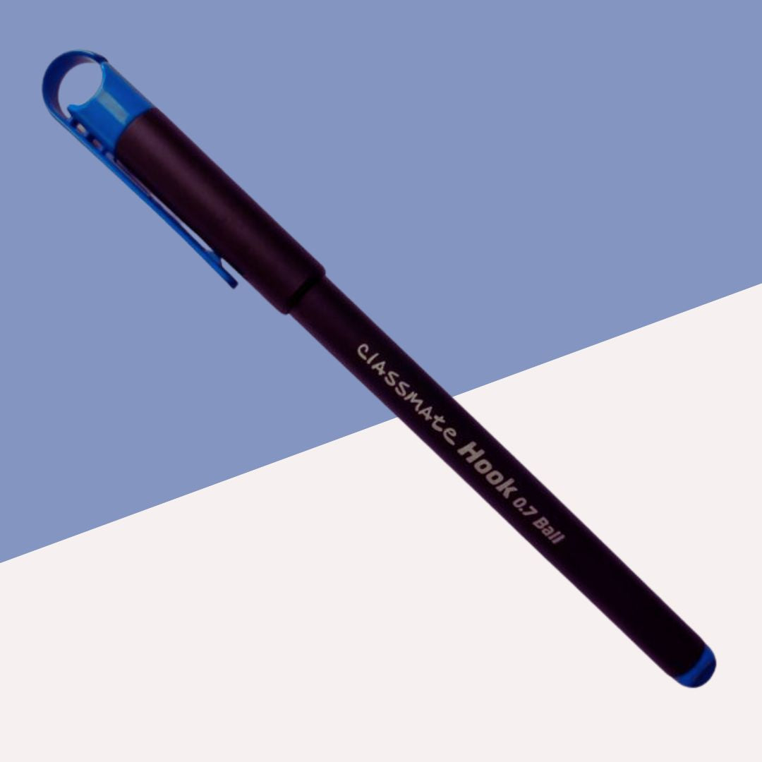 Classmate Hook Ball Pen-Blue (Pack of 1) – Topperskit LLP