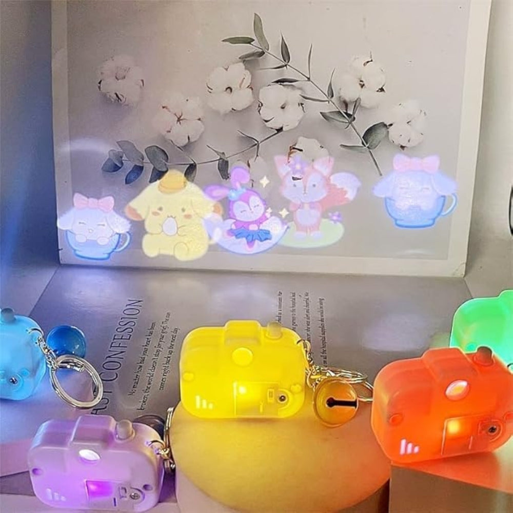 Cute Camera Keychain with Light Effect (Pack of 1)