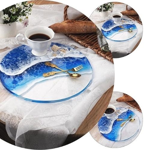 Silicone Molds Round Shape for Epoxy Resin Art – DIY Coaster Making (Pack of 1)