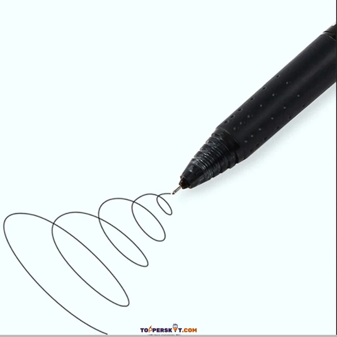 Pilot Hi-Tecpoint V7RT Roller Ball Pen Black - Extra Fine Tip (Pack of 1)