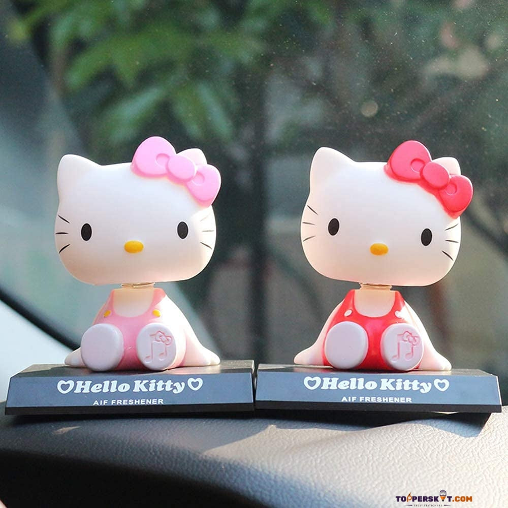 Cartoon Hello Kitty Bobble Head – Fun Car Dashboard & Desk Décor (Pack of 1)