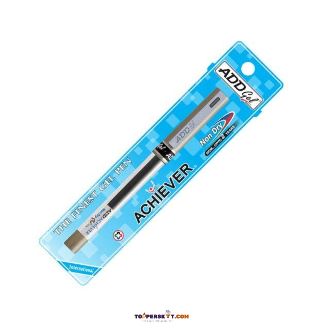 ADD GEL Achiever Non-Dry Gel Pen - Blue (Pack of 1)