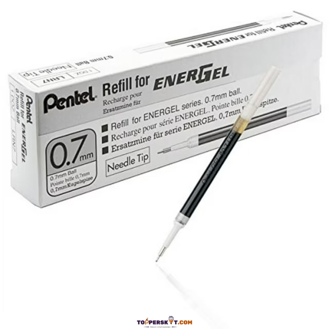 (5 Pcs. ) Pentel Energel 0.7 mm Gel Pen Refill – Black