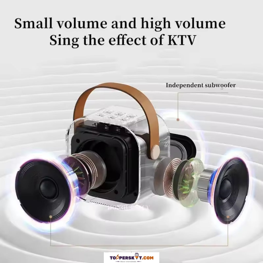 Wireless Karaoke Sound System – Portable Entertainment with Mic (Pack of 1)