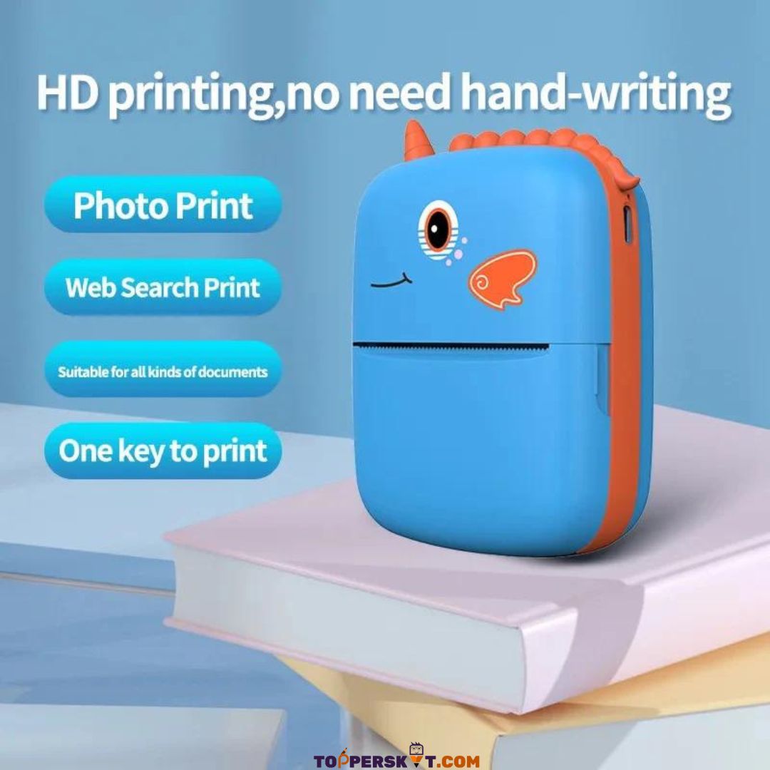 HD Instant Mini Printer - Fun, Learn, and Make Memories (Pack of 1)