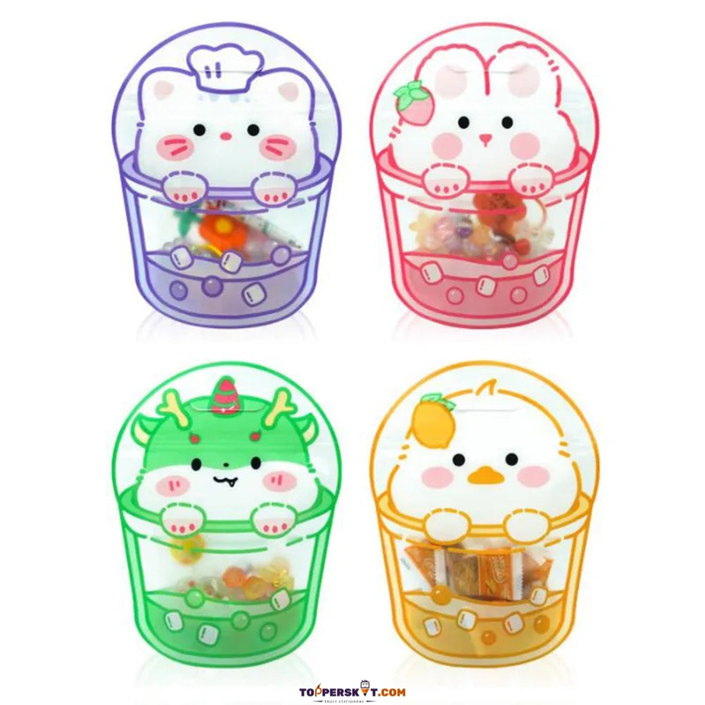 Cute Creative Thickened Small Candy Zipper Pouch (Pack of 1)