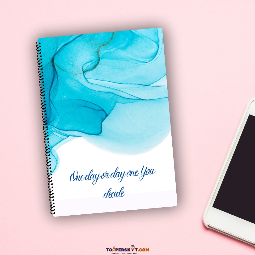 A4 Size Unruled Spiral Notebook– Premium Quality (Pack of 1)