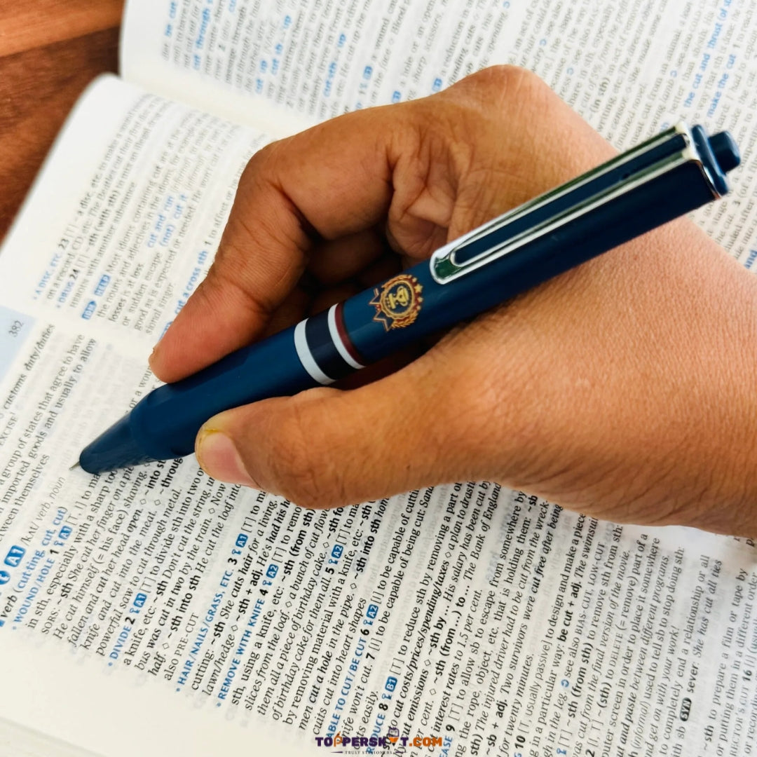 Oxford Cambridge Click Fountain Pen Set – British Style (Set of 2 Pens)