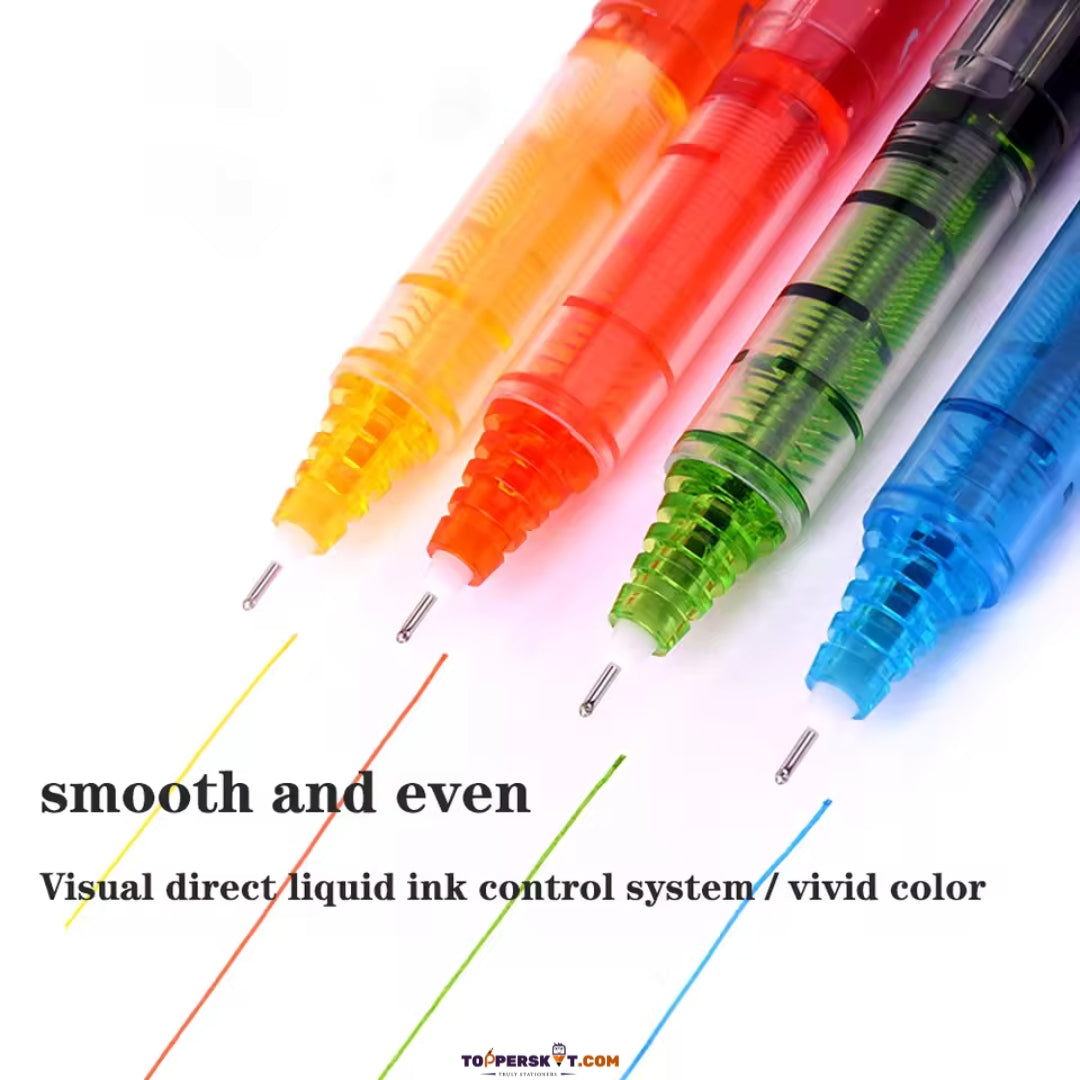Pilot V5 Hitech Point Gel Pen – Orange ( Pack of 1 )