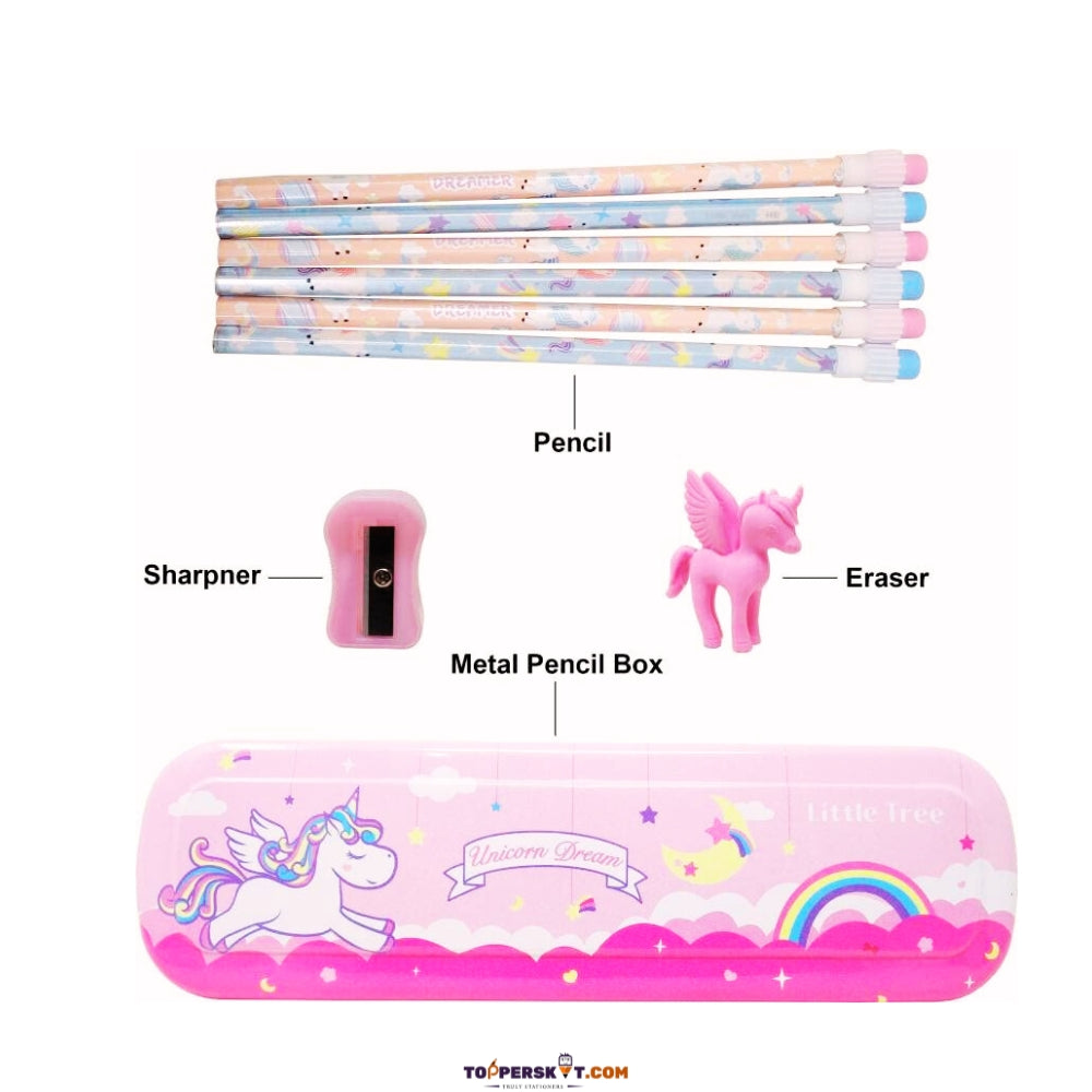 Little Tree Unicorn Dream Stationery Gift Set (Pack of 1)