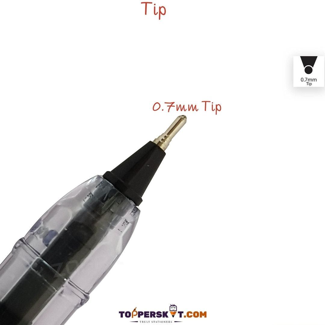 Goldex Klassy Ball Pen – Black: A Symphony of Elegance and Precision ( Pack of 5 ) - Topperskit LLP