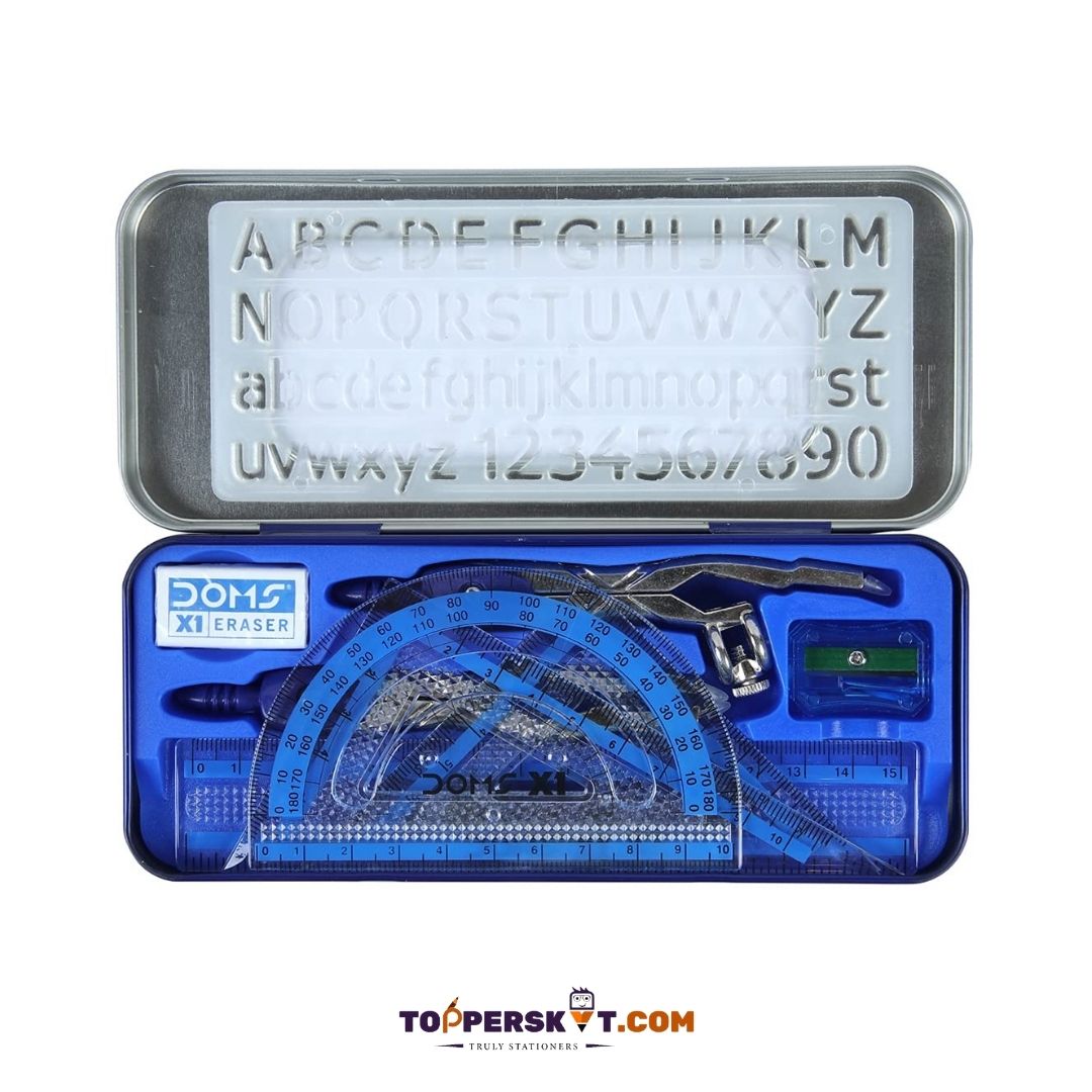 Doms X1 Premium Geometry Box: Precision and Perfection in Every Mark ( Pack Of 1 ) - Topperskit LLP